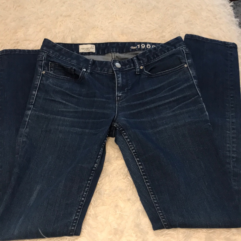 Gap Always Skinny Cuffed Jeans